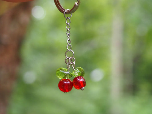 Cherries Keychain