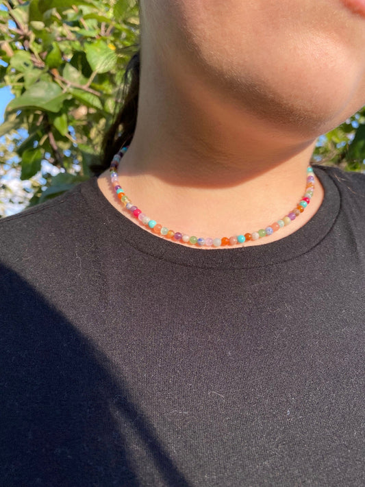 Mixed Crystal Necklace