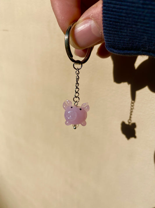 Lucky Pig Keychain